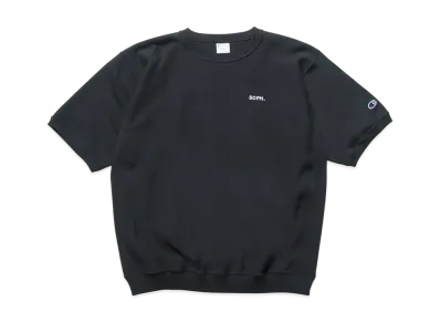 Champion x SOPH. Weave Basic S/S Crewneck Sweat "Black"