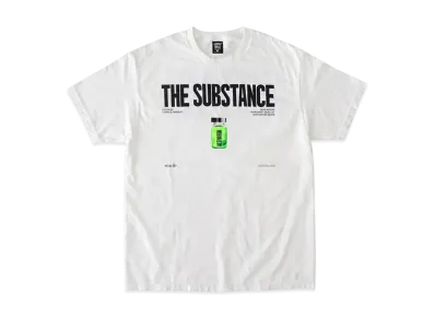 Geeks Rule x THE SUBSTANCE Silkscreen Printing T Shirt "White"