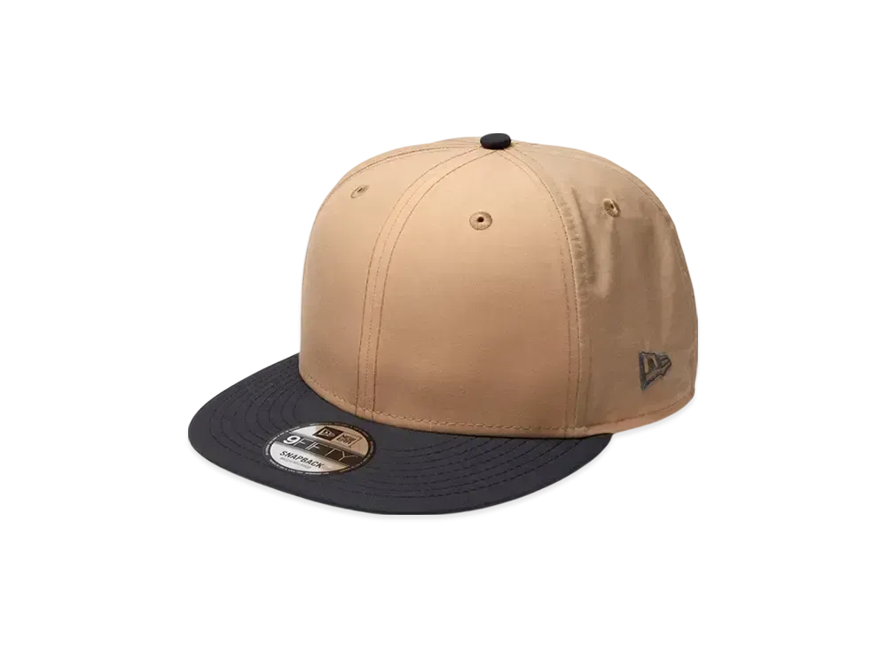 NEW ERA 9Fifty Vintage Nylon Basic "Sand Beige/Deep Gray"