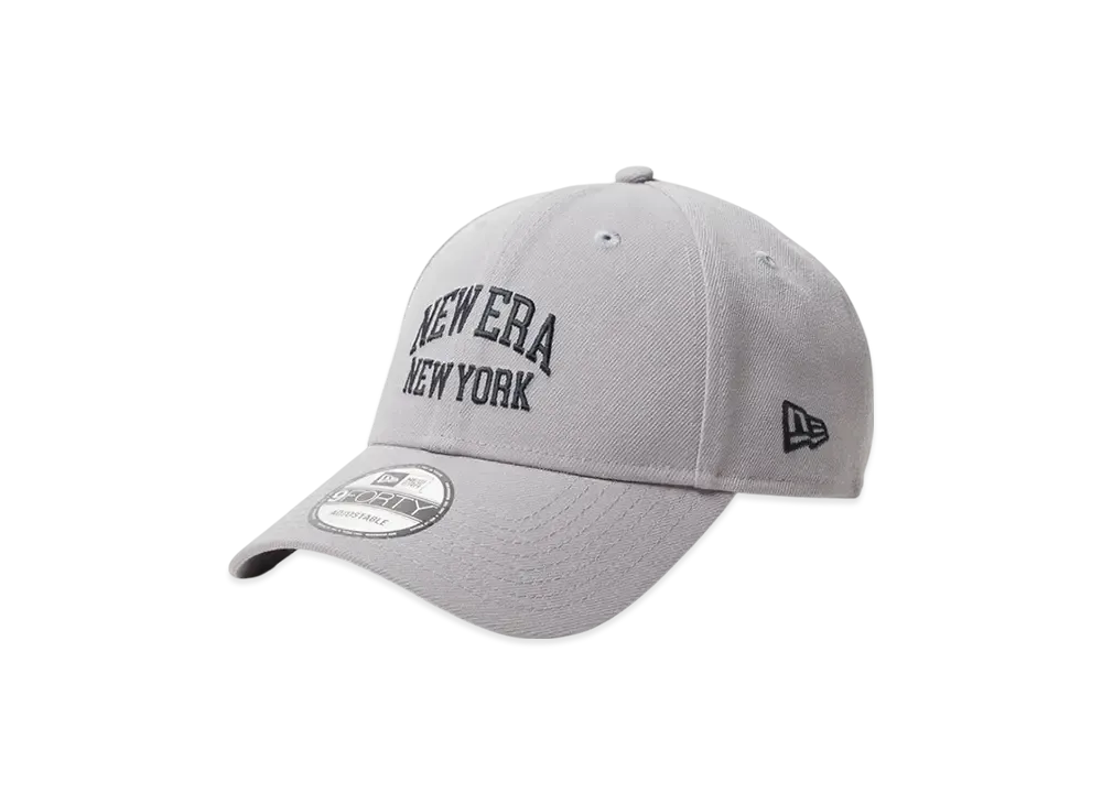 NEW ERA 9Forty College Logo "Gray"