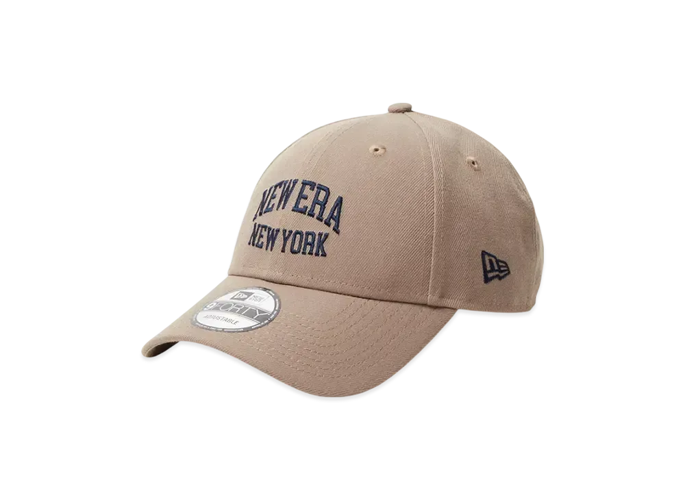NEW ERA 9Forty College Logo "British Khaki"