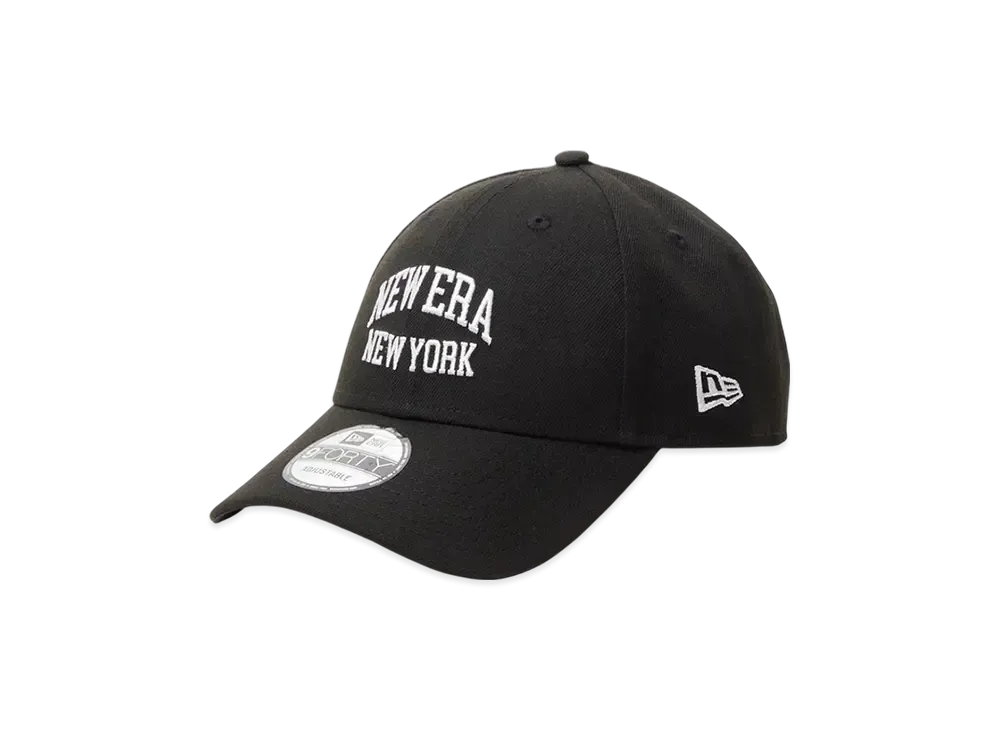 NEW ERA 9Forty College Logo "Black"