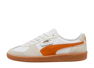 Puma Palermo Leather "Puma White/Warm White/Orange Glo"