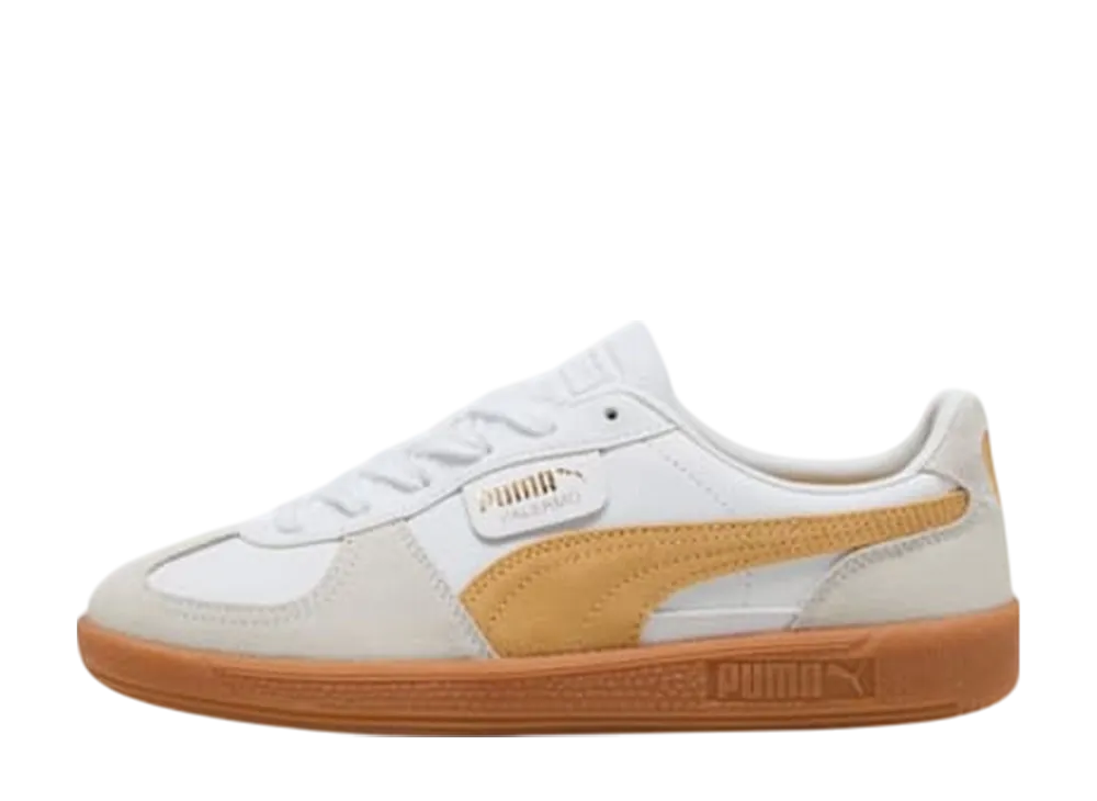 プーマ パレルモ レザー  "プーマホワイト/オールモストアプリコット"