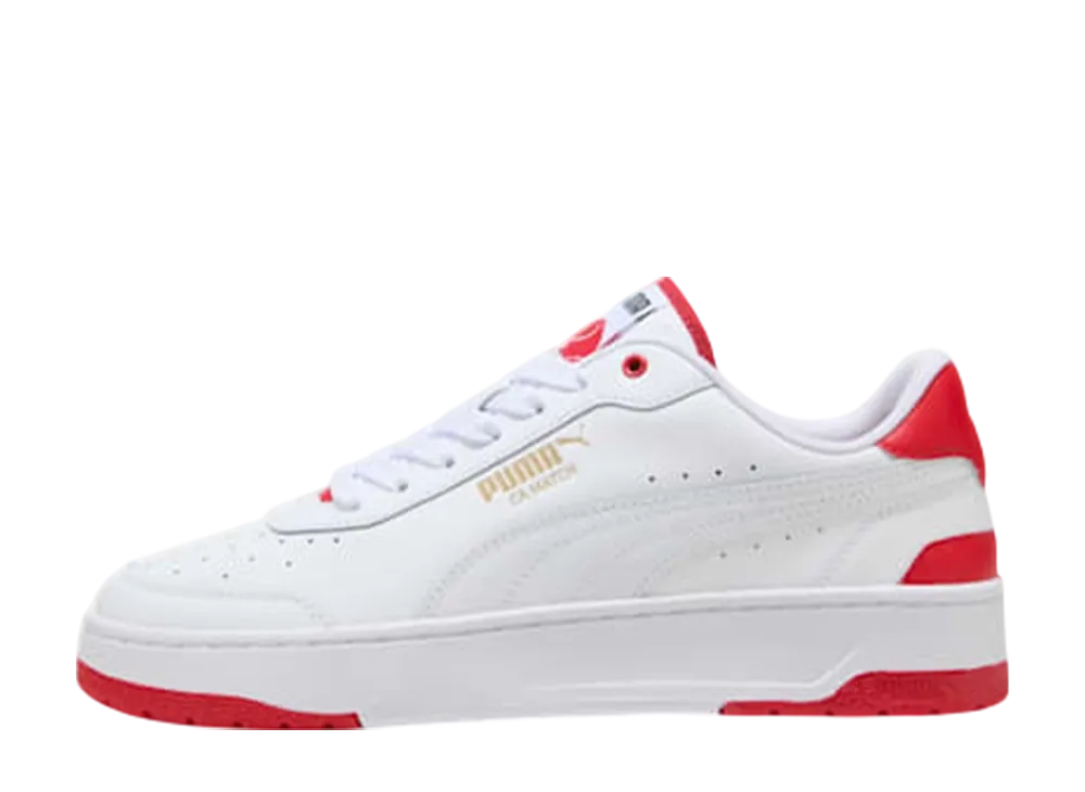 プーマ CAマッチ "プーマホワイト/フォーオールタイムレッド"
