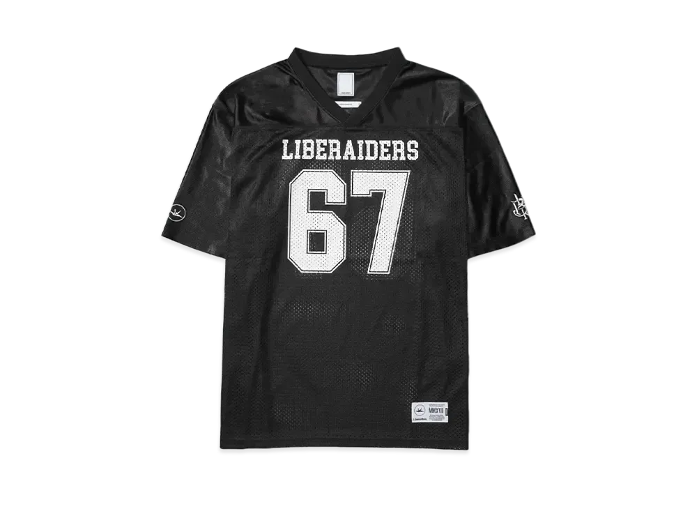 Liberaiders LIBERAIDERS FOOTBALL TEE "BLACK"