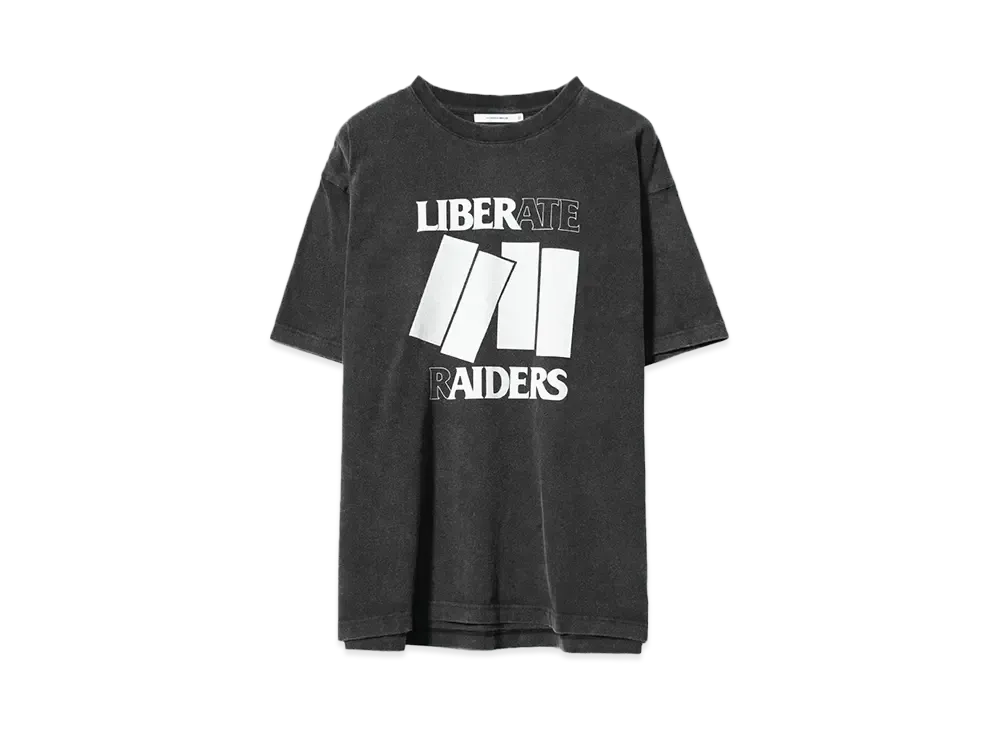 Liberaiders COMPOSITION TEE "BLACK"