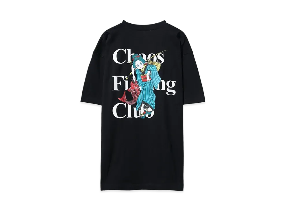 Chaos Fishing Club The Original Fishing Girl T-Shirt S/S "BLACK"