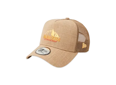 NEW ERA Outdoor 9Forty A-Frame Tracker Mountain Logo Reflax "Khaki"