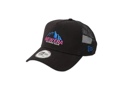 NEW ERA Outdoor 9Forty A-Frame Tracker Mountain Logo Reflax "Black"