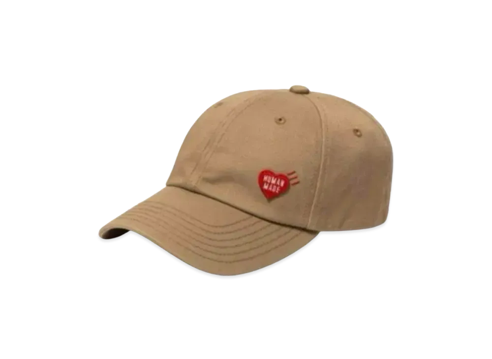 HUMAN MADE 6 Panel Twill Cap "Beige"