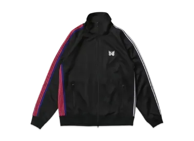 NEEDLES x FREAKS STORE Track Jacket Poly Smooth "Black"