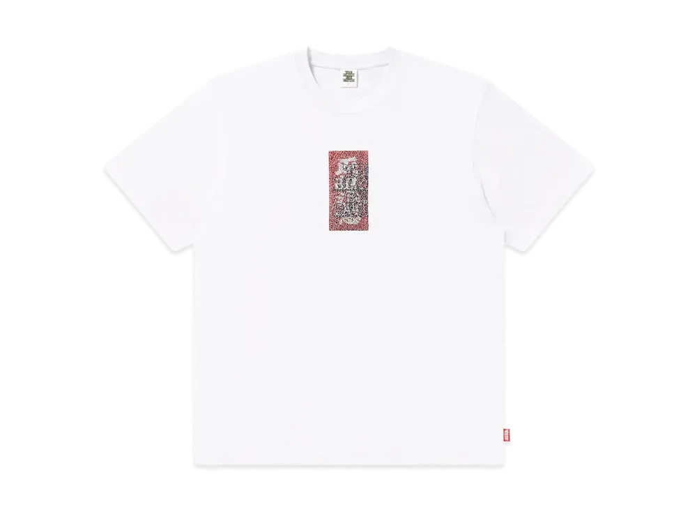 BlackEyePatch x Team Tomodachi HWC Rhinestone Tee "White"