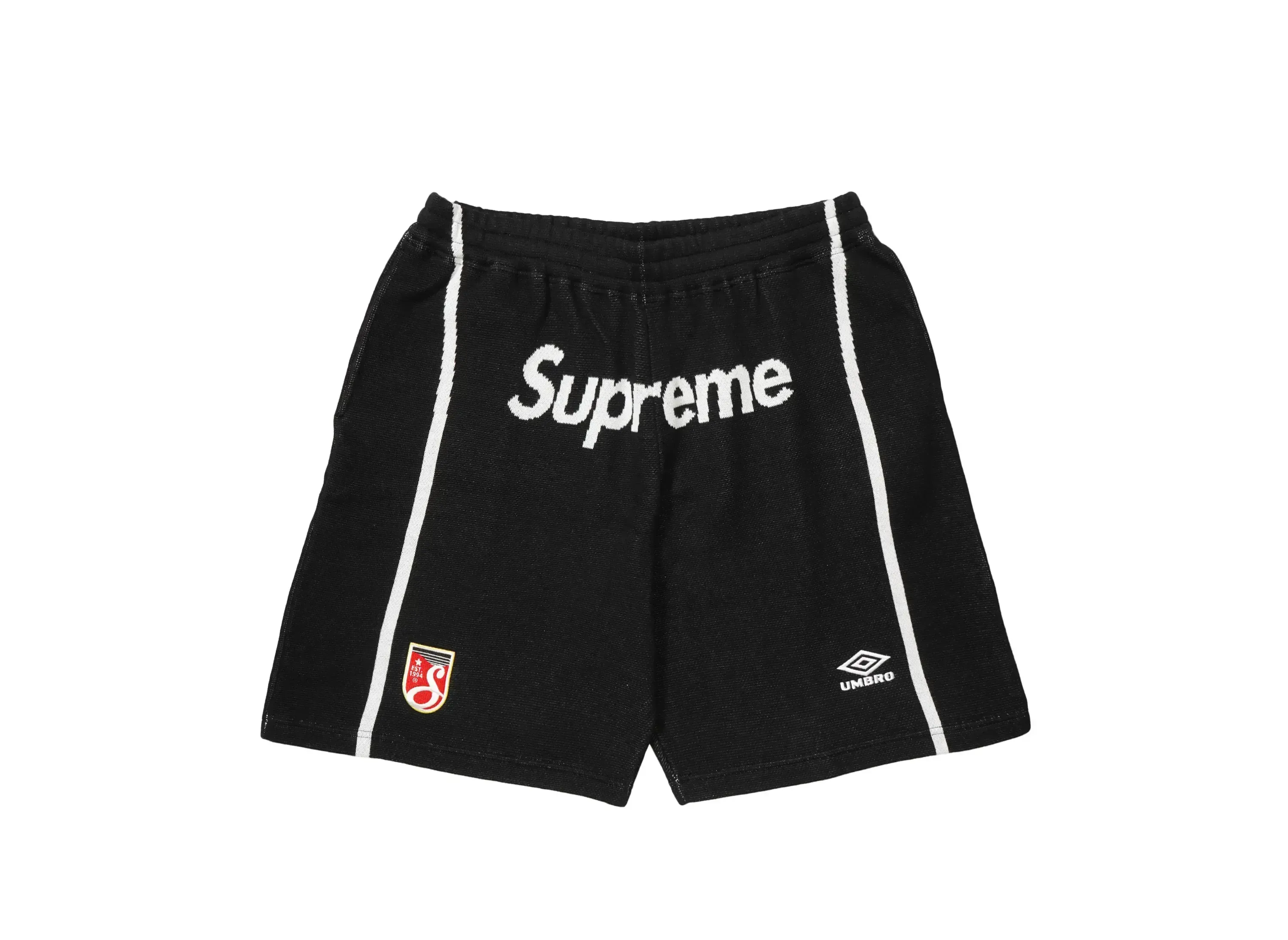 Supreme x Umbro Knit Soccer Short "Black"
