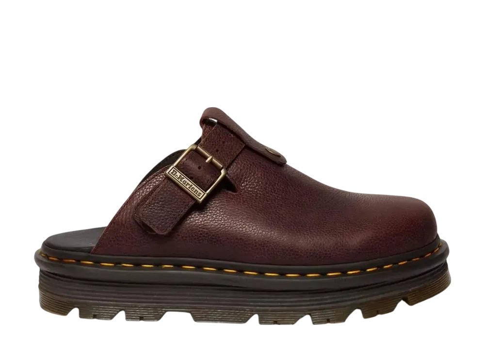 Dr.Martens Zebzag Mule "Leather Brown"