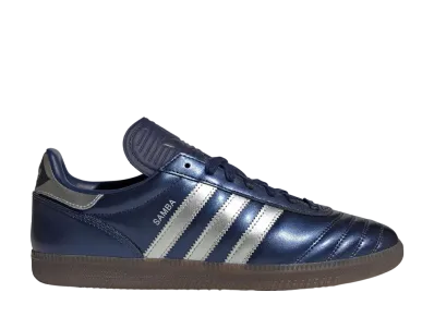 adidas Samba JP "Dark Blue/Silver Metallic"