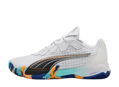 Puma Nova Elite "Puma White/Puma Black/Vivid Blue/Heat Fire"