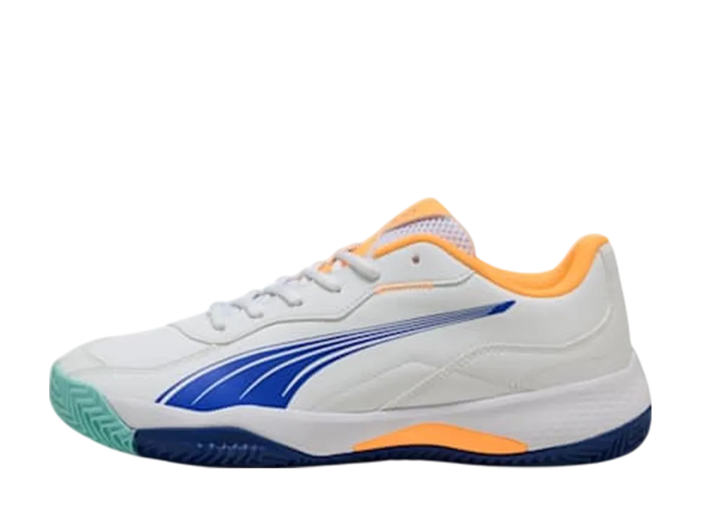Puma Nova Smash "Puma White/Vivid Blue/Heat Fire/Puma Black"