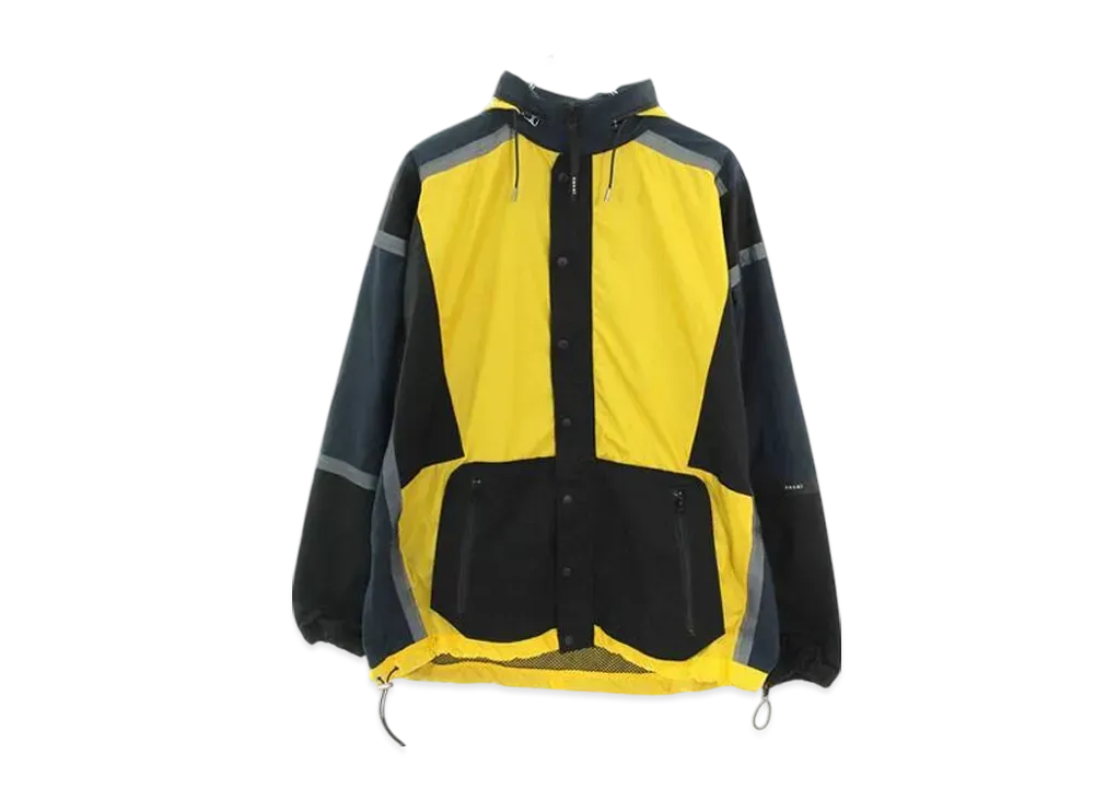 サカイ パッカブル ブルゾン ナイロン ジャケット "イエロー"
