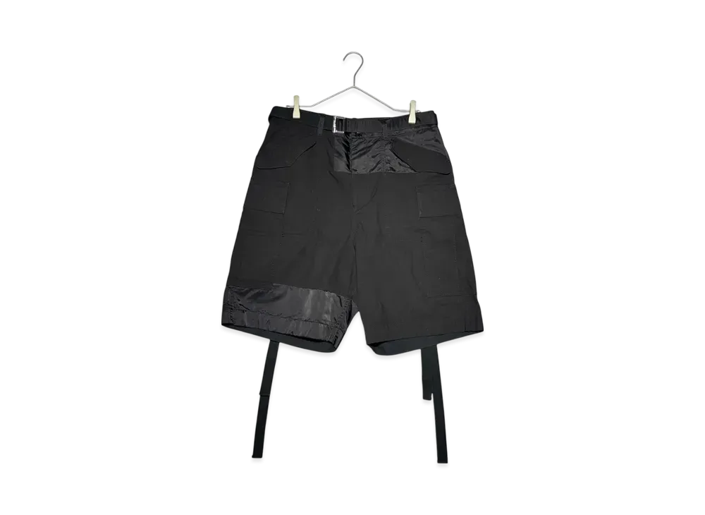 sacai 21SS Cotton Nylon Oxford Short 