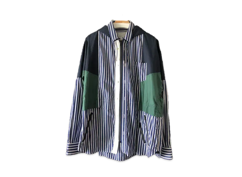 sacai 21AW Cotton Poplin Shirts Jacket 