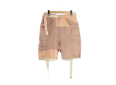 sacai 21SS Cotton Nylon Oxford Short "Pink"