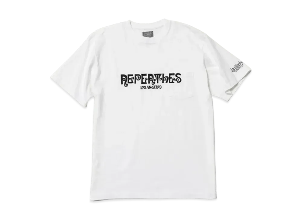 Unlikely x Nepenthes Los Angeles x Yusuke Hanai Logo Pocket T-Shirt Short Sleeve "White"