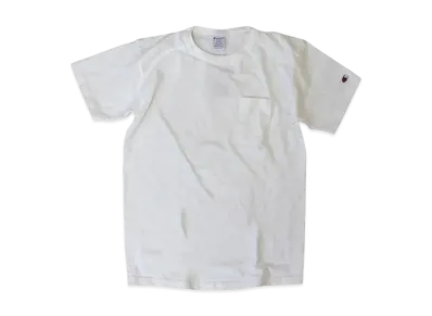 Champion T1011 Short Sleeve Pocket T-shirt "White"