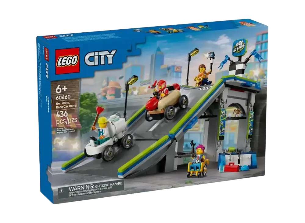 LEGO CITY "No Limits: Race Car Ramp Track" [60460]