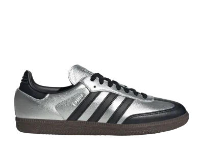 アディダスオリジナルス サンバ OG "シルバーメタリック/コアブラック/ダークブラウン"