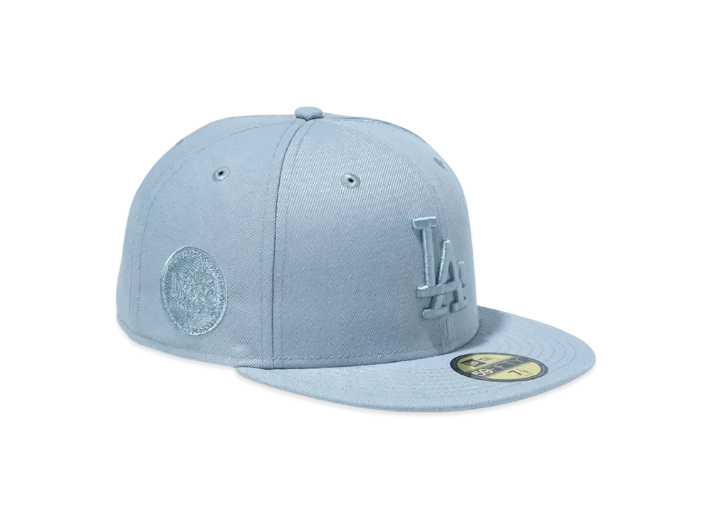 NEW ERA 59Fifty Tonal Logo Los Angeles Dodgers "Gray"