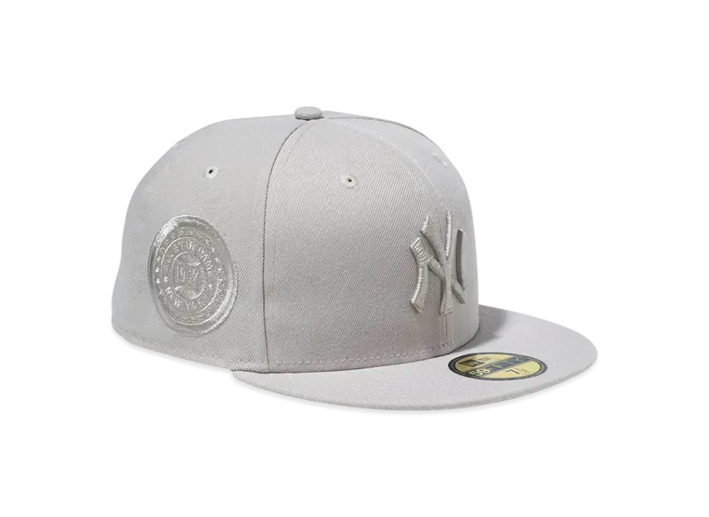 NEW ERA 59Fifty Tonal Logo New York Yankees "Stone"