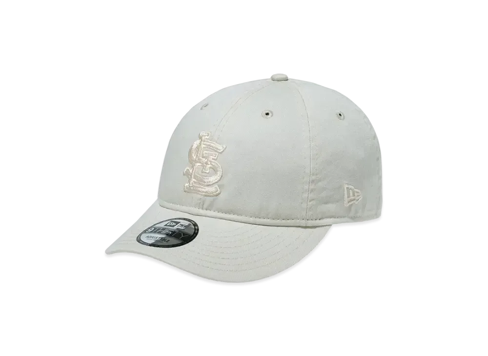 NEW ERA 9Thirty Tonal Logo St. Louis Cardinals "Ivory"