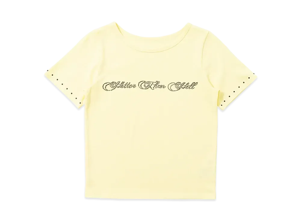 HTH Stone Logo Tee "YELLOW"