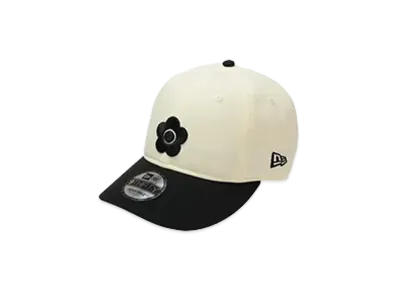NEW ERA x MARY QUANT Big Daisy Cap "Black/White"