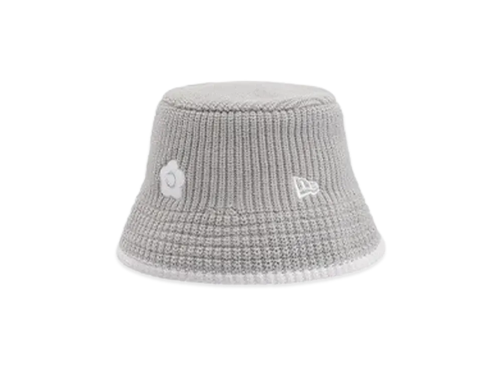 NEW ERA x MARY QUANT Knit Bucket Hat "Gray"