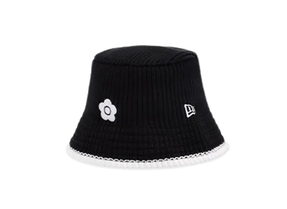 NEW ERA x MARY QUANT Knit Bucket Hat "Black"