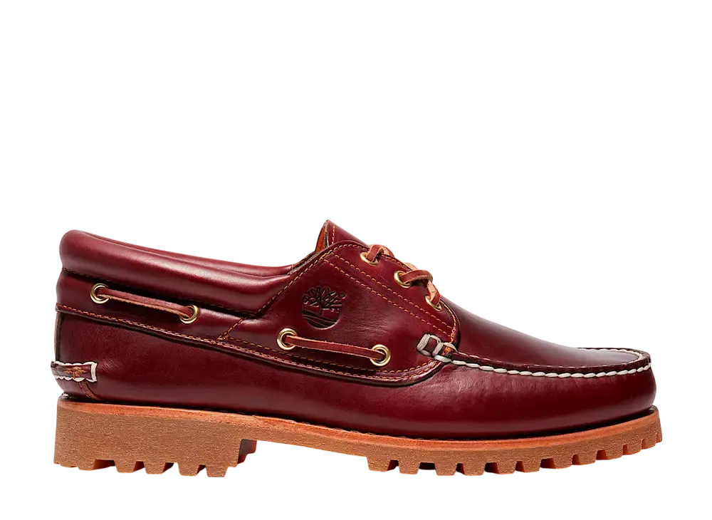 ティンバーランド スリーアイ クラシックラグ "バーガンディー"