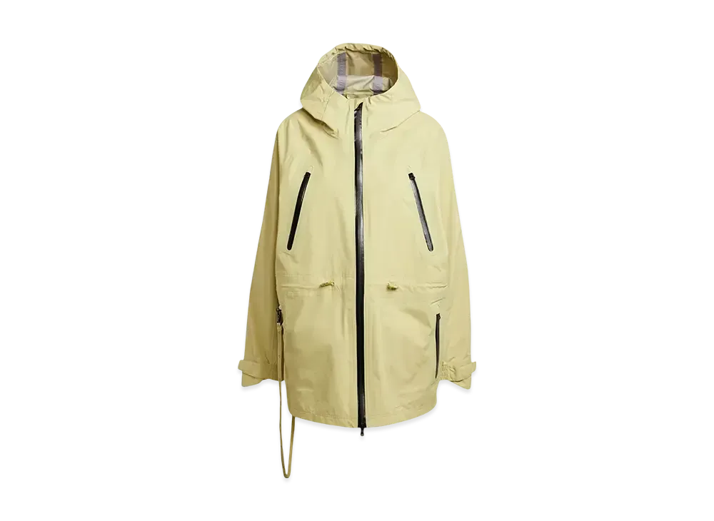adidas by Stella McCartney True Nature Rain Short Jacket "Halo Gold"