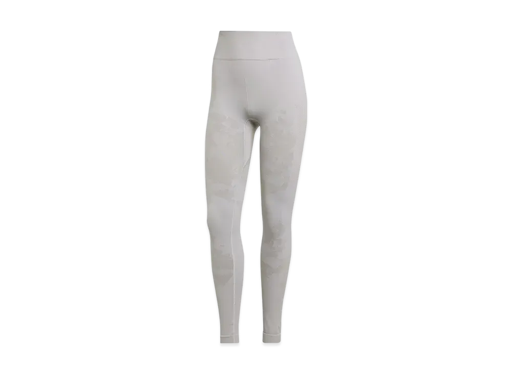 adidas by Stella McCartney True Strength Seamless Yoga Leggings "Clear Onix"