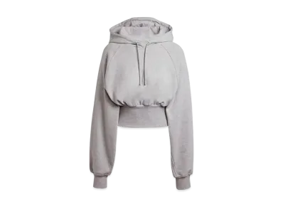 adidas by Stella McCartney Cropped Parka "Medium Grey Heather"