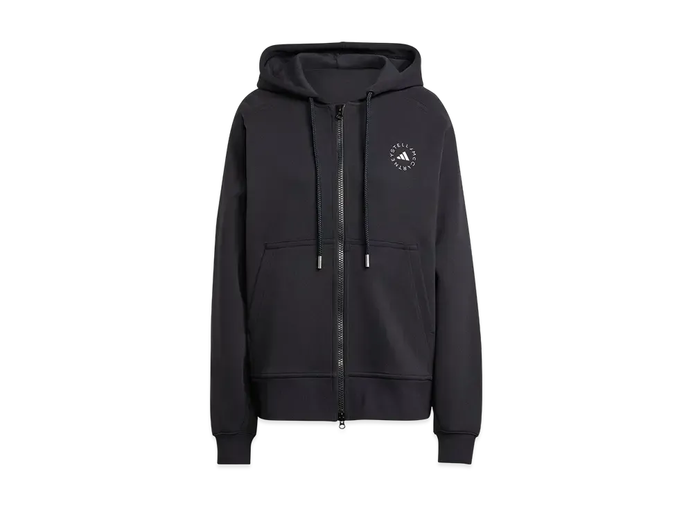 adidas by Stella McCartney Full Zip Parka "Black/White"