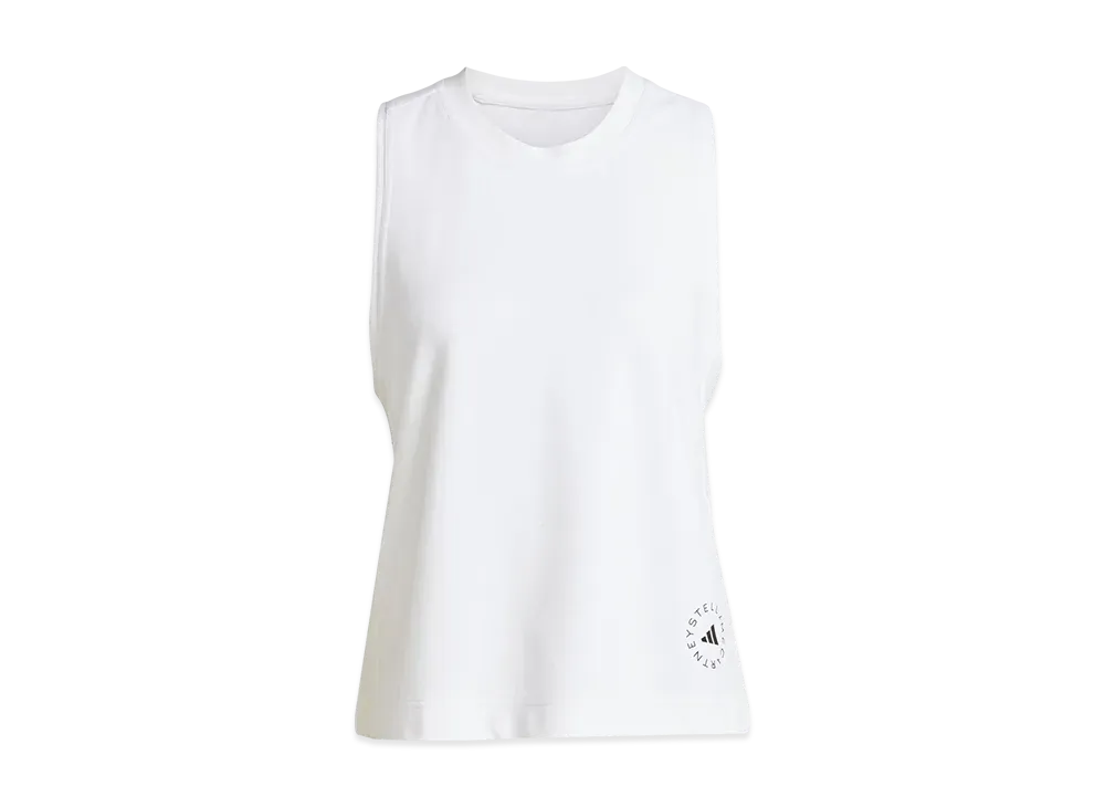 adidas by Stella McCartney Logo Tank Top "White"