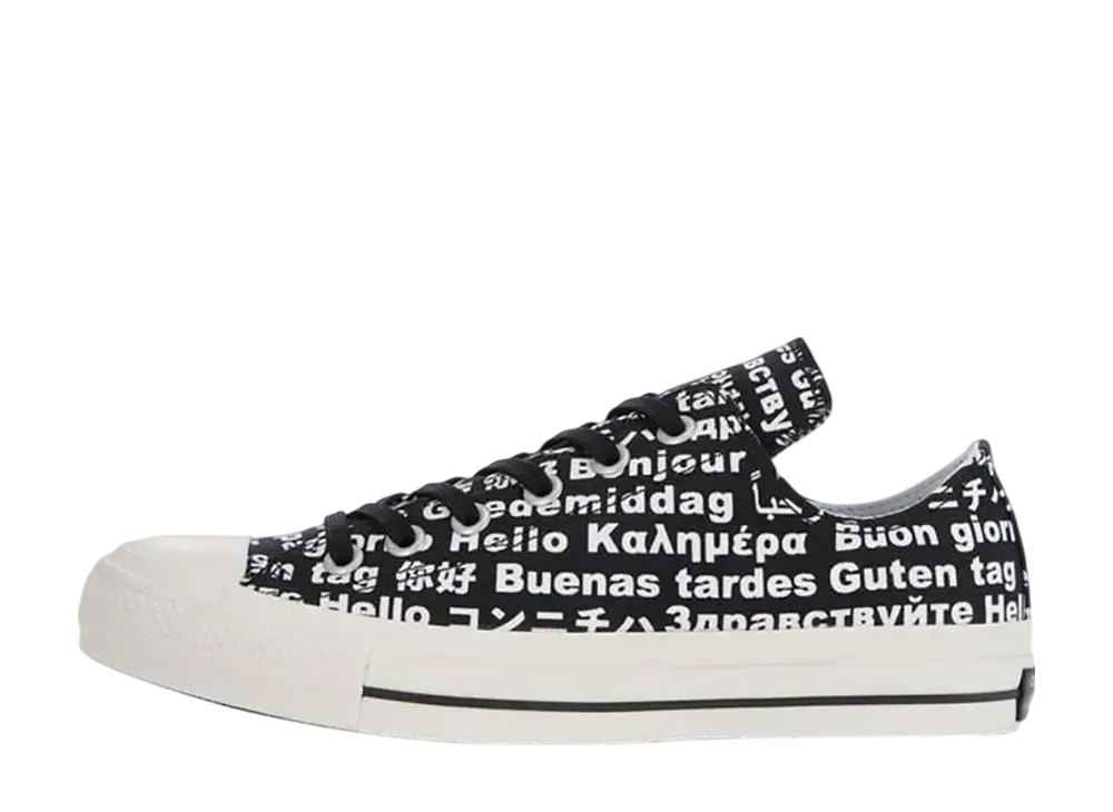 コンバース オールスター 100 マルチリンガル ロー "ブラック"