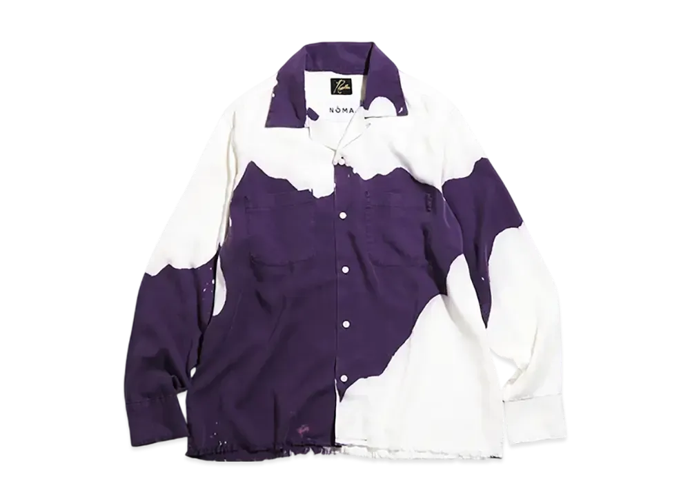 Needles x NOMA t.d. Classic Shirt "Dye / Bleach"
