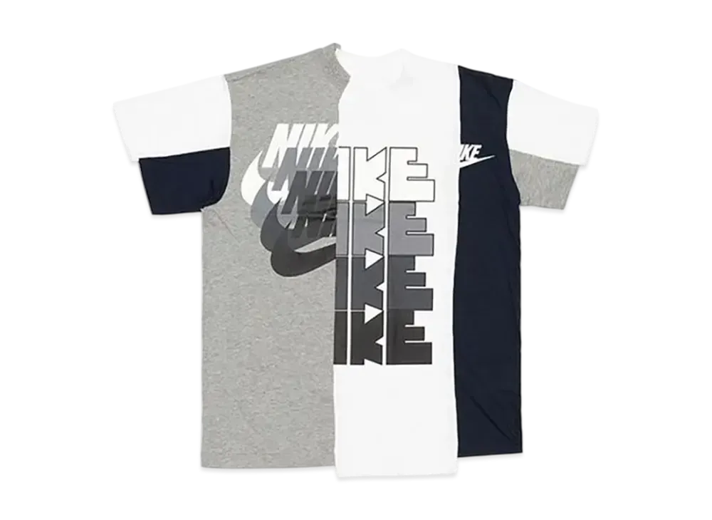 Wmns Nike x sacai 19AW Hybrid T-shirt "Grey"