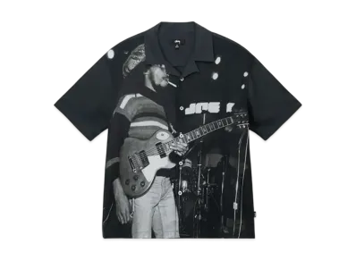 Stussy Bob Marley Open Collar Shirt "Black"