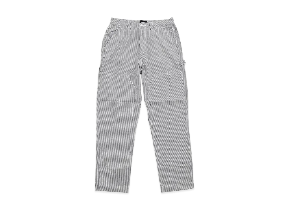 Stussy Seersucker Work Pant "Black Stripe"