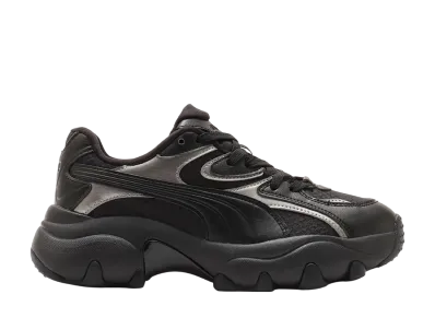 Puma Women's Pulsar Lite Shinmery "Puma Black/Puma Aged Silver"