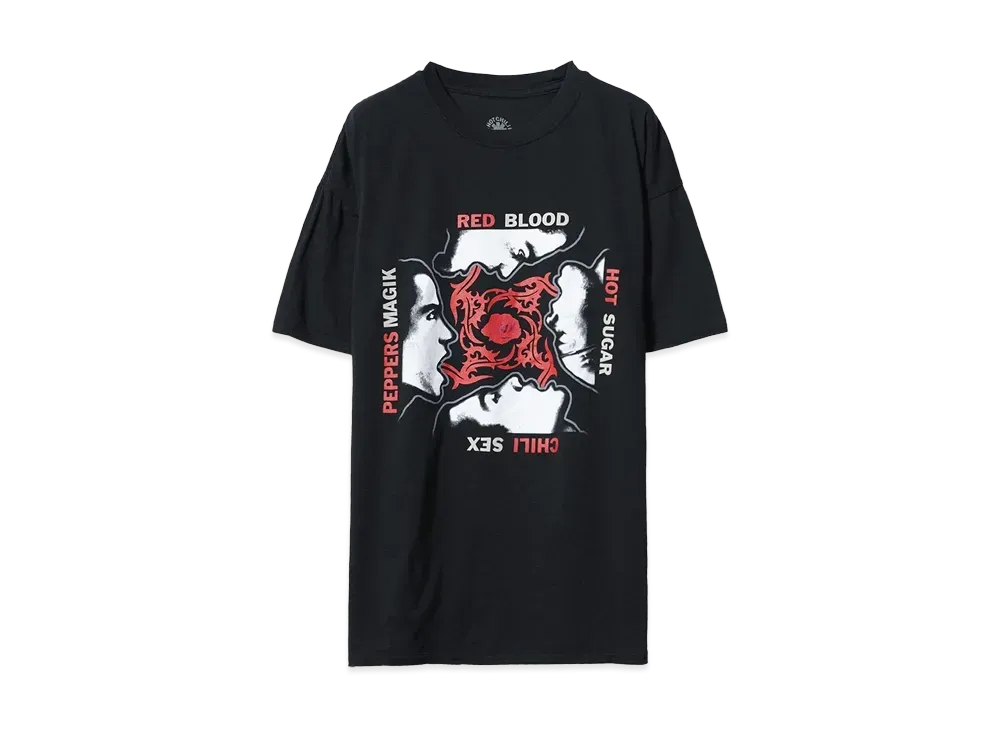 THRIFTY LOOK TEE THRIFTY RED HOT CHILL PEPPERS TEE "BLACK"